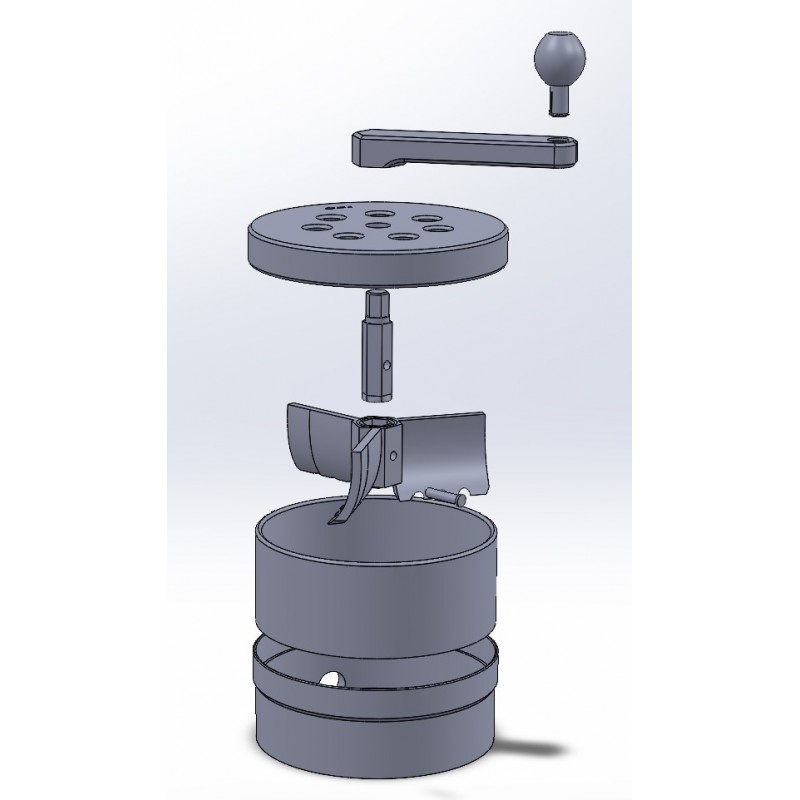 Purificateur de graines de basilic (et graines similaires) | Price: 25,00 € 🌳🌼🌸🌿🌱🍉