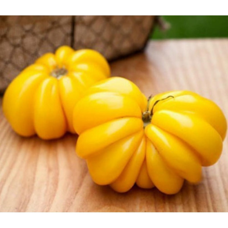 1.95 Yellow Ruffled Heirloom Tomato Seeds