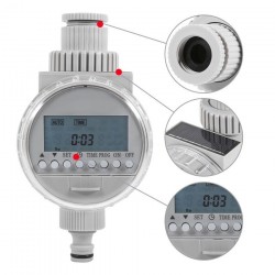 Watering Timer Solar Power Automatic Irrigation Watering Timer Programmable LCD Display Hose Timers Irrigation System 39.95 - 18